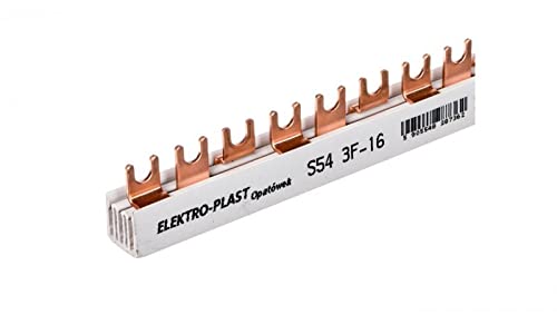 Verbindungsschiene 3P 80A 16mm2 Gabelgabel (54mod.) 3F S-543F-16 45.316 Elektro-plast Spatel 5905548287362 von elektro-plast opatÓwek