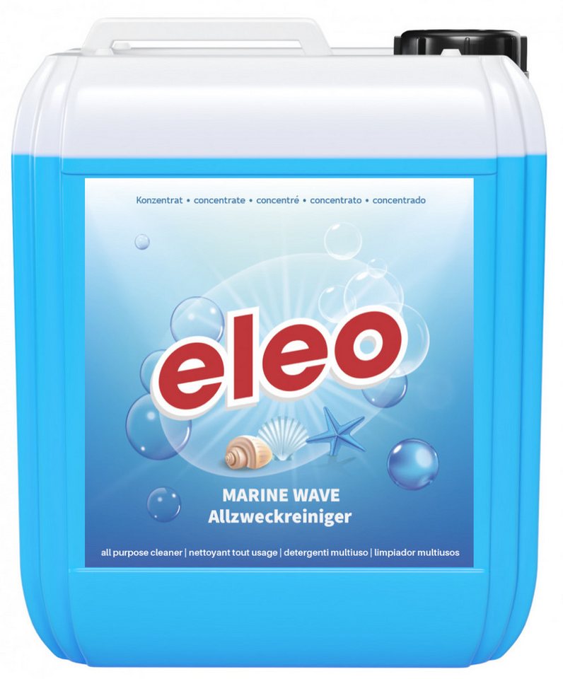eleo Allzweckreiniger, pH-neutrales Reinigungskonzentrat Allzweckreiniger (5 Liter 5 Liter Kanister) von eleo