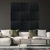 Akustikpaneele SQUARE Black Oak von sonstige