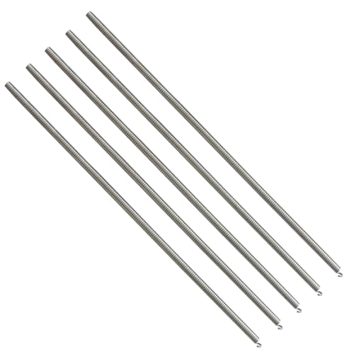 Innenbiegefeder set 5pcs 1.1M Rohrbiegefeder innen Biegefeder Kupferrohr Verbundrohr PVC Rohr Rohrbieger Mehrschichtrohr Aluminiumrohre Hydraulikrohr Stahlrohrbieger Hydraulisch (9mm) von eletech