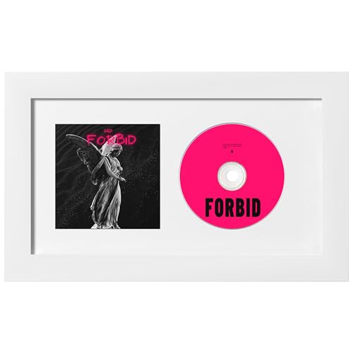 eletecpro CD-Rahmen 16 x 30 cm, klassischer CD-Display-Rahmen aus Holzwerkstoff und Acryl-Abdeckung für Musik-CD und Booklet, signierte CD-Wandvitrine mit 2 Matten für 4 Farben, weiße Heimdekoration eletecpro CD-Rahmen 16 x 30 cm, klassischer CD-Display-Rahmen aus Holzwerkstoff und Acryl-Abdeckung für Musik-CD und Booklet, signierte CD-Wandvitrine mit 2 Matten für 4 Farben, weiße Heimdekoration von eletecpro