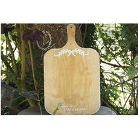 Altes Großes Holzbrett "Faire La Cuisine" Altes Großes Holzbrett "Faire La Cuisine" von elfloraart