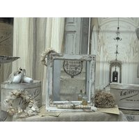 Altes Spiegelfenster Mit Fensterbank von elfloraart