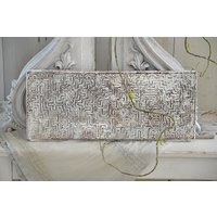 Antike Ofenplatte Shabby-Chic von elfloraart