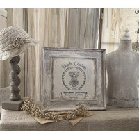 Edles Shabby-Bild Haut Couture von elfloraart