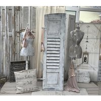 Großer Weißer Fensterladen-Frankreich von elfloraart