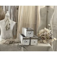 Trio Alte Apothekerschubladen Trio Alte Apothekerschubladen von elfloraart