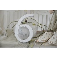 Zahl "No 6" Im Shabbykleid Zahl "No 6" Im Shabbykleid von elfloraart