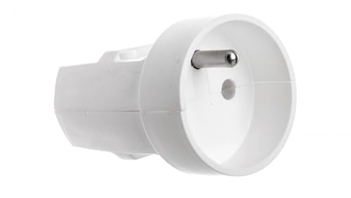 Tragbare Steckdose mit/u 16A 250V weiß G-10 elgotech 5902694100101 von elgotech