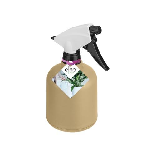 Elho B.for Soft Sprüher 10 - Pflanzen Sprühflasche - Hergestellt aus Recycling-Kunststoff & 100% Recycelbar - Ø 12.0 x H 19.0 cm - Beige/Goldener Sand von elho