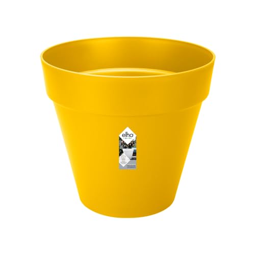 elho Loft Urban Rund 50 - Blumentopf für Außen - Ø 48.5 x H 44.5 cm - Gelb/Ocker elho Loft Urban Rund 50 - Blumentopf für Außen - Ø 48.5 x H 44.5 cm - Gelb/Ocker von elho