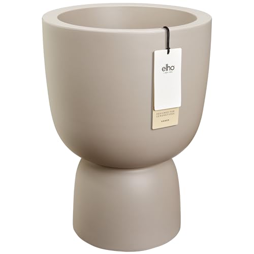 elho Amber Coupe Rund 41 - Blumentopf für Innen und Außen - 100% Recyceltem Plastik - Ø 41.3 x H 57.9 cm - Beige/Balanced Beige elho Amber Coupe Rund 41 - Blumentopf für Innen und Außen - 100% Recyceltem Plastik - Ø 41.3 x H 57.9 cm - Beige/Balanced Beige von elho