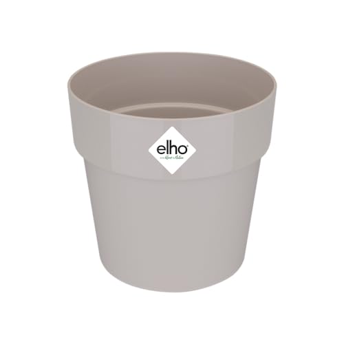 elho B.for Original Rund 35 - Blumentopf für Innen - Ø 35.0 x H 32.0 cm - Grau/Warmes Grau von elho