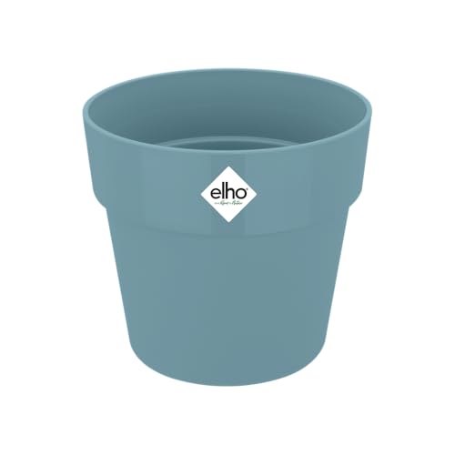 elho B.for Original Rund Mini 7 - Blumentopf für Innen - Ø 6.6 x H 6.0 cm - Blau/Taubenblau von elho