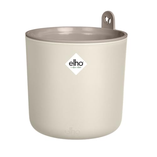 elho Happy Herbs 15 - Kräutertopf Selbstbewässernd - Anzuchttöpfe - 100% Recyceltem Plastik - Ø 24.5 x H 23.1 cm - Weiß/Leinenweiß elho Happy Herbs 15 - Kräutertopf Selbstbewässernd - Anzuchttöpfe - 100% Recyceltem Plastik - Ø 24.5 x H 23.1 cm - Weiß/Leinenweiß von elho