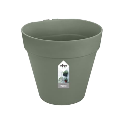 elho Loft Urban Green Wall Pflanztopf Single 15 - Blumentopf für Außen - Ø 15.0 x H 13.5 cm - Grün/Pistazien Grün von elho