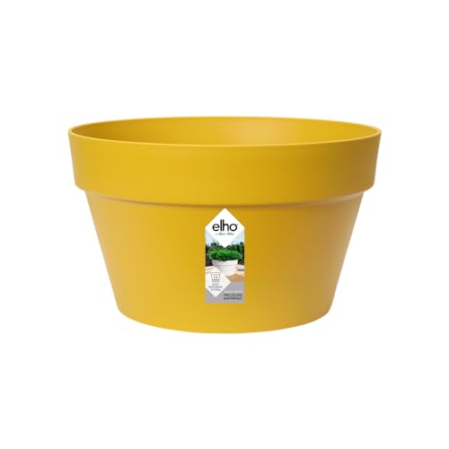 elho Loft Urban Schale 35 - Blumentopf für Außen - Ø 34.5 x H 20.2 cm - Gelb/Ocker elho Loft Urban Schale 35 - Blumentopf für Außen - Ø 34.5 x H 20.2 cm - Gelb/Ocker von elho