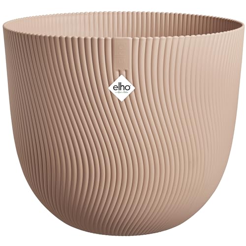 elho Sereh Rund 30 - Blumentopf für Innen und Außen - 100% Recyceltem Plastik - Ø 29.5 x H 25.3 cm - Braun/Kühler Ton elho Sereh Rund 30 - Blumentopf für Innen und Außen - 100% Recyceltem Plastik - Ø 29.5 x H 25.3 cm - Braun/Kühler Ton von elho