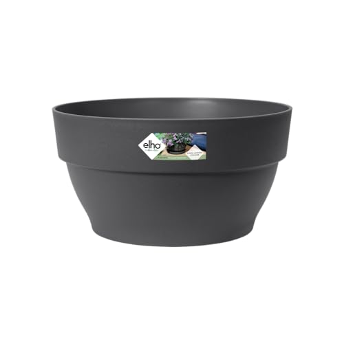 elho Vibia Campana Schale 27 - Blumentopf für Außen - Ø 27.0 x H 14.0 cm - Schwarz/Anthrazit elho Vibia Campana Schale 27 - Blumentopf für Außen - Ø 27.0 x H 14.0 cm - Schwarz/Anthrazit von elho