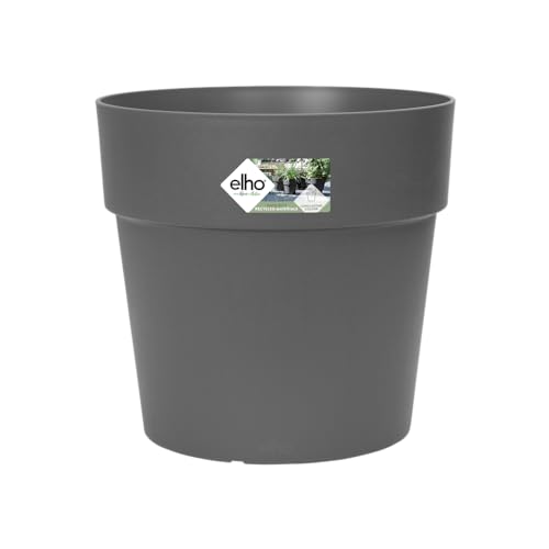 elho Vibia Straight Rund 30 - Blumentopf für Außen - Ø 29.3 x H 28.0 cm - Schwarz/Anthrazit elho Vibia Straight Rund 30 - Blumentopf für Außen - Ø 29.3 x H 28.0 cm - Schwarz/Anthrazit von elho