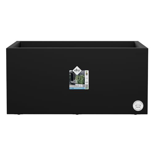 elho Vivo Next Lang 80 - Blumenkasten für Innen & Außen - 100% Recyceltem Plastik - L 78.0 x H 37.9 cm - Schwarz/Living Schwarz elho Vivo Next Lang 80 - Blumenkasten für Innen & Außen - 100% Recyceltem Plastik - L 78.0 x H 37.9 cm - Schwarz/Living Schwarz von elho