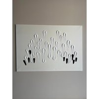Bild Aus Strukturpaste Und Acryl Auf Leinwand Bild Aus Strukturpaste Und Acryl Auf Leinwand von eliessentials