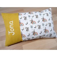 Baby-Kissen "Hase" von elinaloHandmade