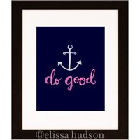 Anker Tu Gutes Wand Kunst Druck Bid Tag Große Schwester Kleine Initiation von elissahudson