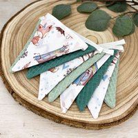 Wimpelkette Kinderzimmer | Babyzimmer Deko Girlande Boho Fuchs Mintgrün Wimpelkette Kinderzimmer | Babyzimmer Deko Girlande Boho Fuchs Mintgrün von ellakiddys