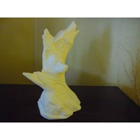 Keramik Treibholz Wolf Totem Fertig Zu Malen von ellareid2