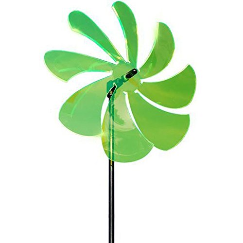 elliot 1023001 Lichtzauber Windrad 25 cm, inklusive 100 cm Stab, grün elliot 1023001 Lichtzauber Windrad 25 cm, inklusive 100 cm Stab, grün von elliot