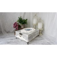 Aufbewahrungsbox Für Tee | Organizer Teebeutelhalter Holz Box Teekiste Wunderliche Teedose Geschenk Teeliebhaber Shabby Chic Dekor von ellsartsyworkshop