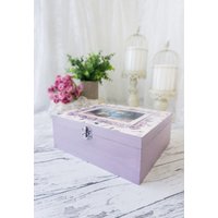 Box Tee | Teebeutelorganizer Mit 9 Fächern Aufbewahrung Teebehälter Einweihungsgeschenk Handgemachtes Holzgeschenk Dekorative Dose von ellsartsyworkshop