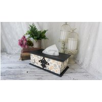 Elegante Hülle Für Taschentücherbox | Luxus Wohnkultur Aus Holz Rechteckige Einweihungsparty Geschenk Moderner Taschentücher-Box Halter von ellsartsyworkshop