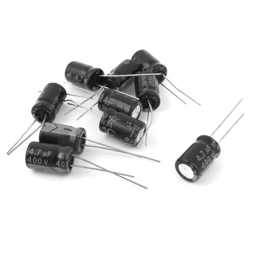 10 Stück 400V 4.7uF 105°C Radial Leiter Elko 6,5mm x 13mm, RM 2,54mm, elpohl® 4,7 µF 400 V Elektrolytkondensatoren von elpohl