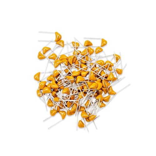 50x 0.1µF 100nF 50V X7R keramischer Kondensator, Monolithic Ceramic Capacitor Through Hole 5.08mm — elpohl® von elpohl
