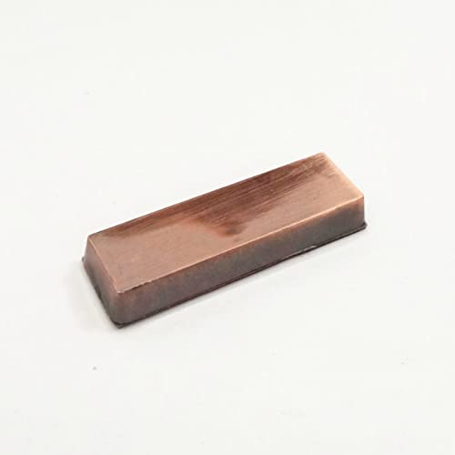 Selbstklebende 3D Hausnummern 50mm 0-9 Buchstabe A-Z Strichschild Moderne Rote Bronzefarbe Türnummer Adresse Ziffern 3M-Aufkleber Schild ABS-Galvanik, für Hotel Apartment Briefkasten (Dash Zeichen) von elpruperif