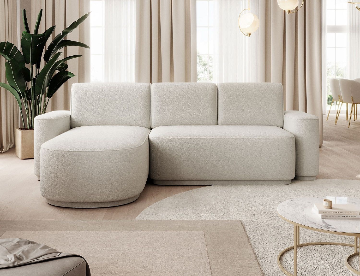 Ecksofa Aurumm mit Schlaffunktion – Eltap Amore Stoff modern Ecksofa Aurumm mit Schlaffunktion – Eltap Amore Stoff modern von eltap