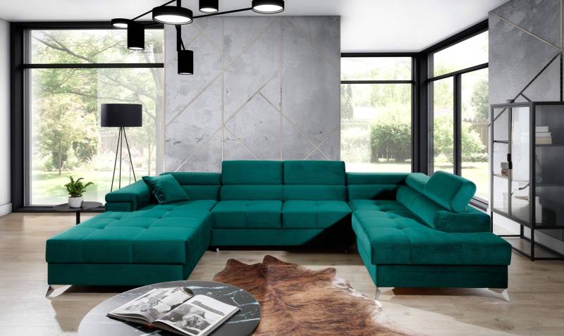 Wohnlandschaft mit Schlaffunktion Pardo – Das Statement-Stück für Design-Liebhaber von eltap