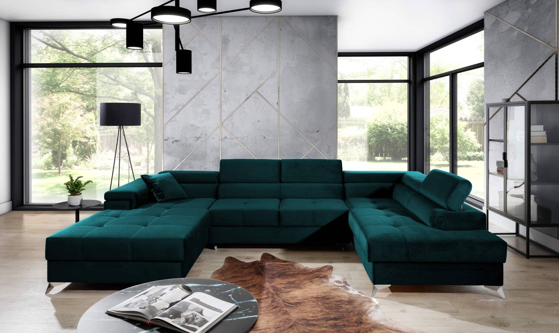 Wohnlandschaft mit Schlaffunktion Pardo – Das Statement-Stück für Design-Liebhaber von eltap
