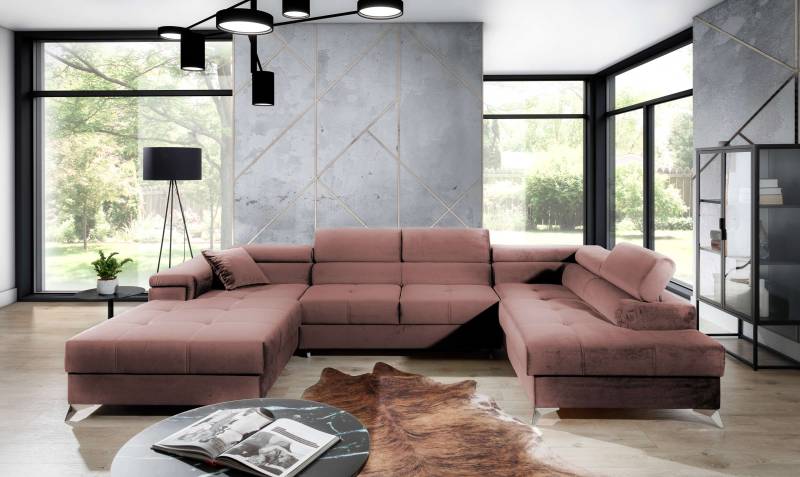 Wohnlandschaft mit Schlaffunktion Pardo – Das Statement-Stück für Design-Liebhaber von eltap