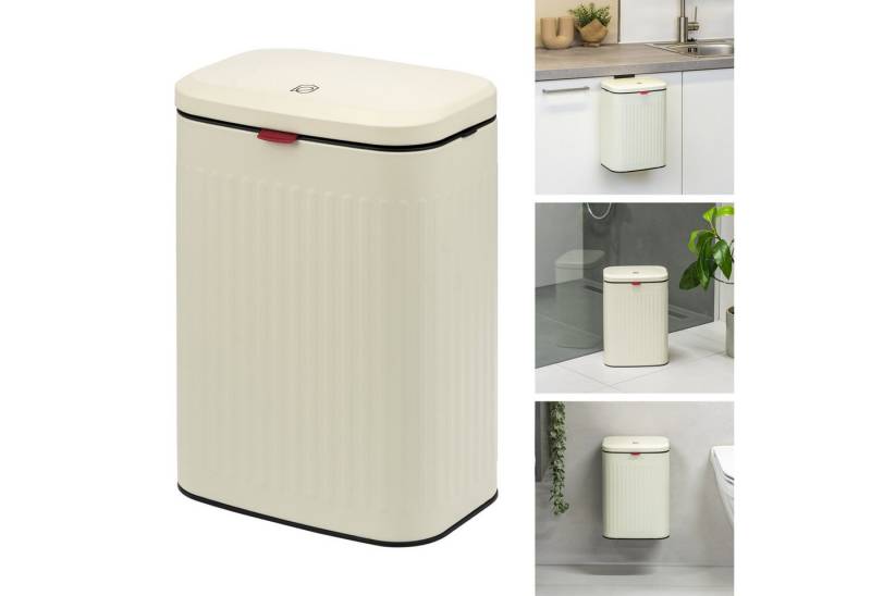 eluno Mülleimer Küchen- und Badabfalleimer, 6 Liter Fassungsvermögen von eluno