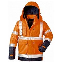 elysee® unisex Warnjacke PHILIPP orange, marine Größe S von elysee®