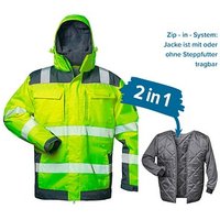 elysee® unisex Warnjacke Winter RUFUS gelb, grau Größe 3XL von elysee®