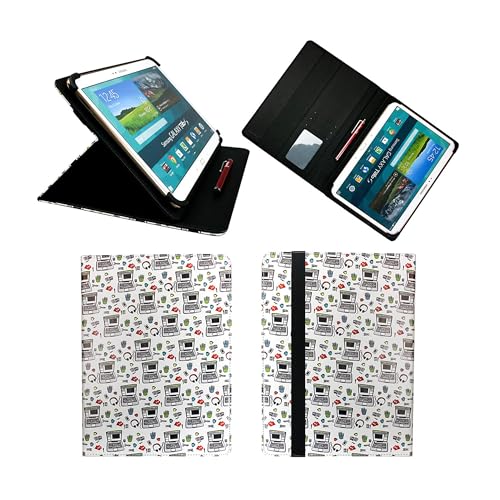 emartbuy Universal 9-10 Zoll Computers Multi Angle Folio Brieftasche Case Cover Mit Card Slots Schwarz Elastische Strap Und Stylus Stift Geeignet Für Ausgewählte Geräte Aufgeführt Unten emartbuy Universal 9-10 Zoll Computers Multi Angle Folio Brieftasche Case Cover Mit Card Slots Schwarz Elastische Strap Und Stylus Stift Geeignet Für Ausgewählte Geräte Aufgeführt Unten von emartbuy