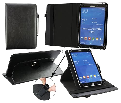emartbuy Universal 9.1 Zoll - 10.1 Zoll Schwarz 360 Degree Rotierend Stand Folio Wallet Case Cover Hulle Abdeckung Und Stylus Stift Geeignet Für Ausgewählte Geräte Aufgeführt Unten emartbuy Universal 9.1 Zoll - 10.1 Zoll Schwarz 360 Degree Rotierend Stand Folio Wallet Case Cover Hulle Abdeckung Und Stylus Stift Geeignet Für Ausgewählte Geräte Aufgeführt Unten von emartbuy