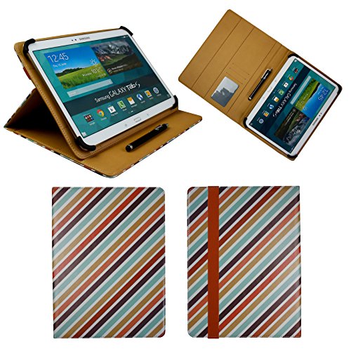 emartbuy Universal 10-11 Zoll Süßigkeitsstreifen Multi Angle Folio Brieftasche Case Cover Mit Card Slots Schwarz Elastische Strap Und Stylus Stift Geeignet Für Ausgewählte Geräte Aufgeführt Unten emartbuy Universal 10-11 Zoll Süßigkeitsstreifen Multi Angle Folio Brieftasche Case Cover Mit Card Slots Schwarz Elastische Strap Und Stylus Stift Geeignet Für Ausgewählte Geräte Aufgeführt Unten von emartbuy