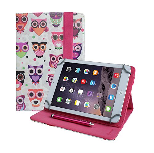 emartbuy Universal 7 Zoll - 8 Zoll Mehrfarbige Eulen Multi Angle Folio Brieftasche Case Cover Hulle Abdeckung Mit Card Slots Und Stylus Stift Geeignet Für Ausgewählte Geräte Aufgeführt Unten emartbuy Universal 7 Zoll - 8 Zoll Mehrfarbige Eulen Multi Angle Folio Brieftasche Case Cover Hulle Abdeckung Mit Card Slots Und Stylus Stift Geeignet Für Ausgewählte Geräte Aufgeführt Unten von emartbuy