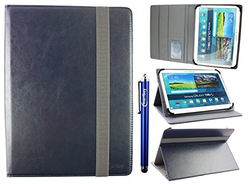 emartbuy Universal 9-10 Zoll Midnight Blau Multi Angle Folio Brieftasche Case Cover Mit Card Slots Grau Elastische Strap Und Stylus Stift Geeignet Für Ausgewählte Geräte Aufgeführt Unten emartbuy Universal 9-10 Zoll Midnight Blau Multi Angle Folio Brieftasche Case Cover Mit Card Slots Grau Elastische Strap Und Stylus Stift Geeignet Für Ausgewählte Geräte Aufgeführt Unten von emartbuy
