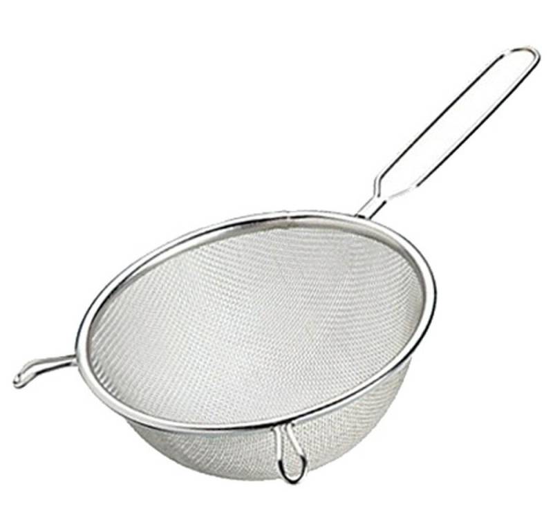 emeco Küchensieb 2x Küchensieb 21 cm Nudelsieb Abtropfsieb Metallsieb Sieb mit Griff, Metall, (2-St) von emeco